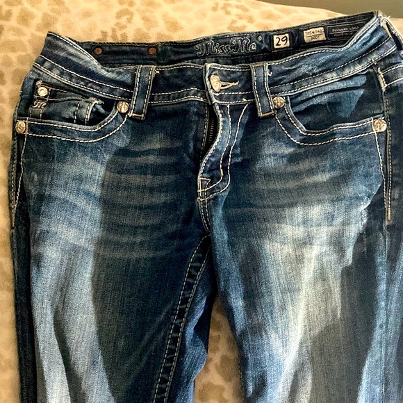 Size 9 Miss Me Jeans Wore 